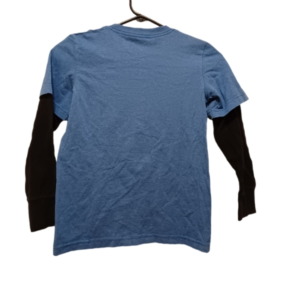 Tony Hawk Kids Blue and Black Skateboard Long Sleeve Tee - Picture 2 of 3